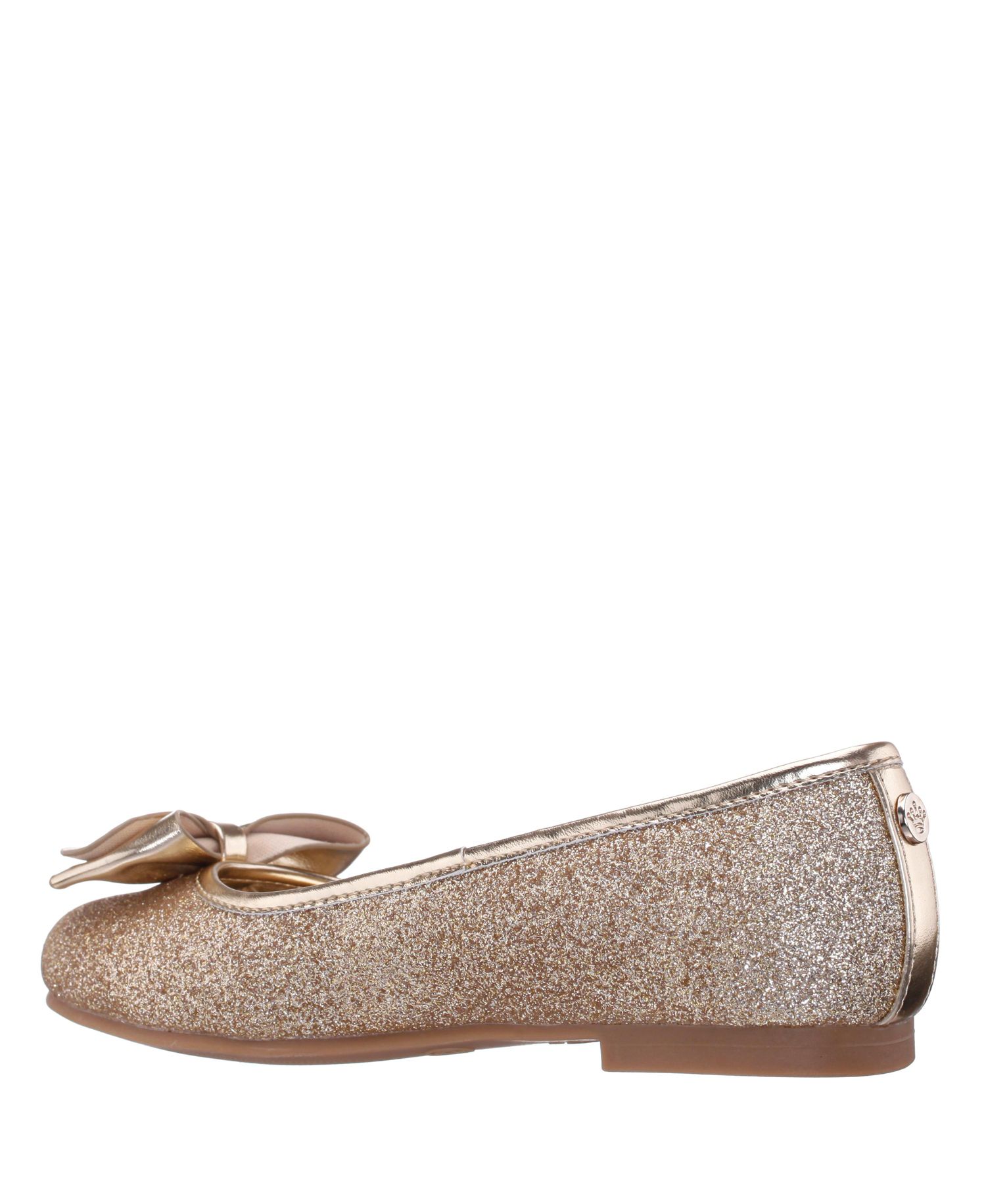 Little and Big Girls Rose Glitter Ballet Flats