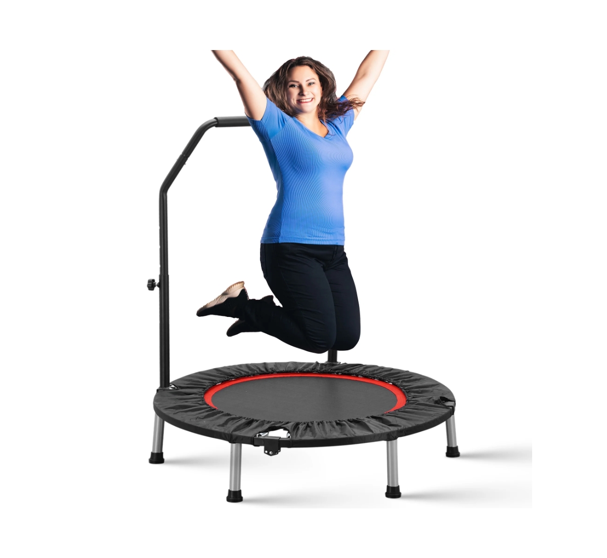 40" Foldable Mini Trampoline - Blue