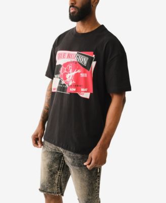 Men's Short Sleeve Torn T-Shirt