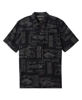 Quiksilver Men's Block Fish Woven Shirt