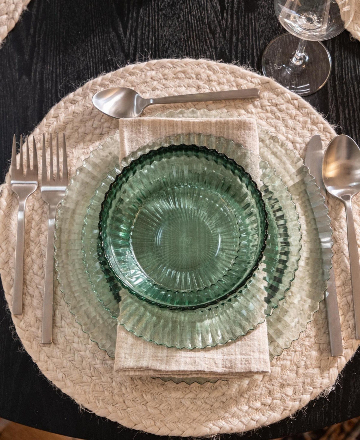 Fortessa Archie Cereal Bowls, Set Of 4 In Green
