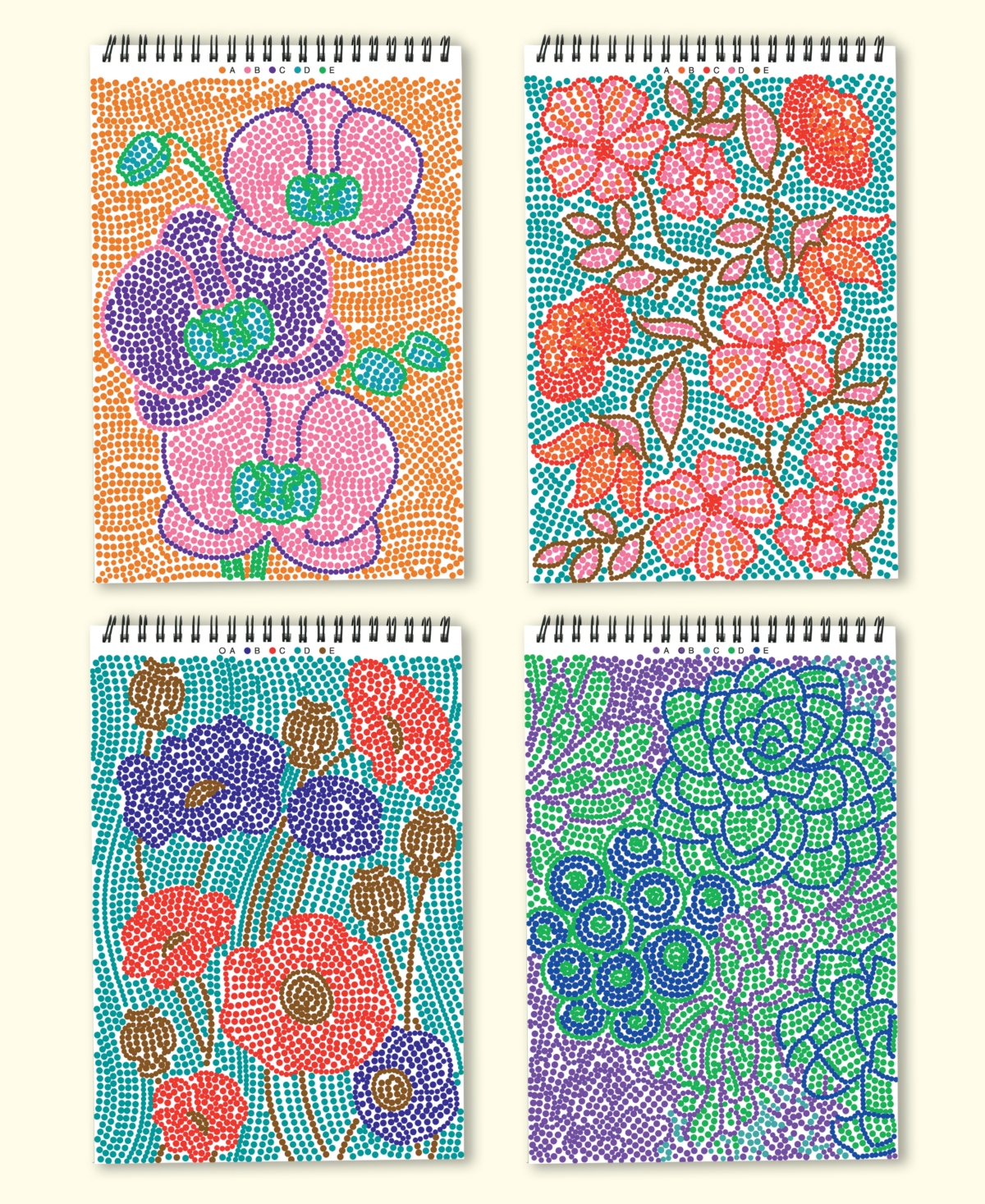 Lifelines Flowart Dot-by-letter Art Kit In Multi