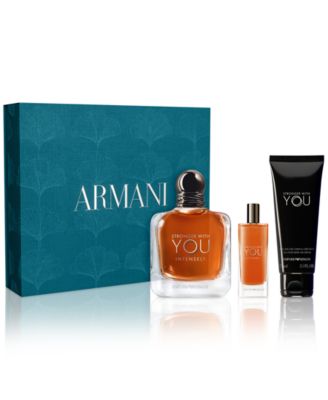 Giorgio Armani - Men's 3-Pc. Emporio Armani Stronger With You Intensely Eau de Parfum Gift Set