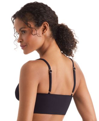 Women's Blake Ribbed V-Neck Midkini Top 