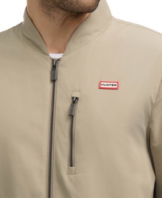 Men's Moorgate Zip Logo Bomber Jacket