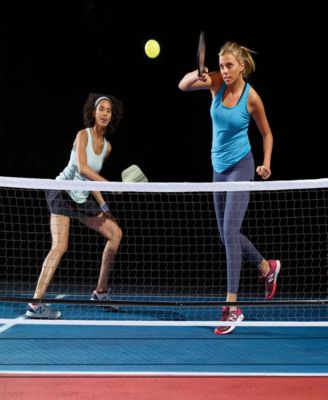 Full Court Size Pickleball Net w/Paddle Ball Set