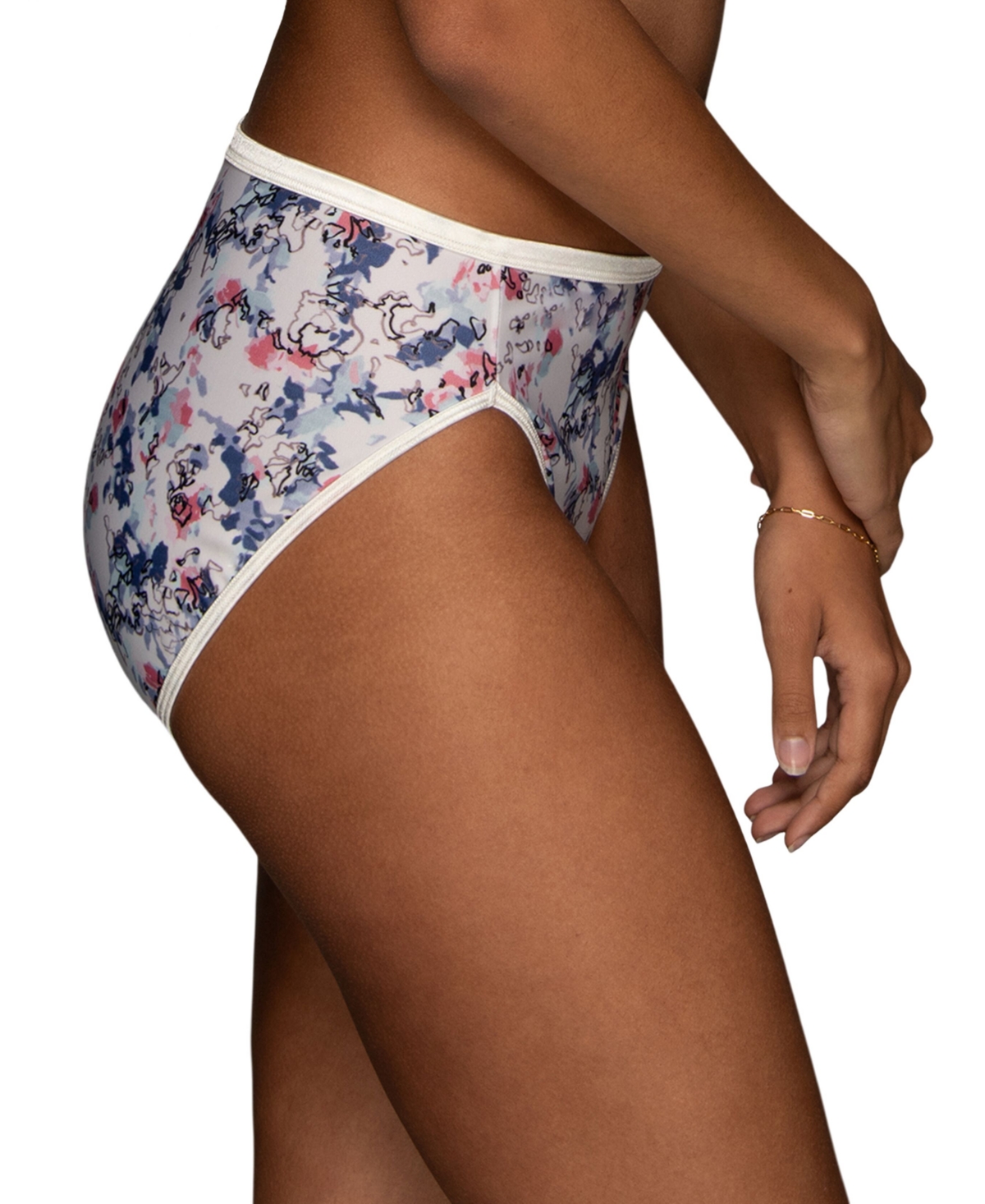 VANITY FAIR ILLUMINATION HI-CUT BRIEF UNDERWEAR 13108, ALSO AVAILABLE IN EXTENDED SIZES 