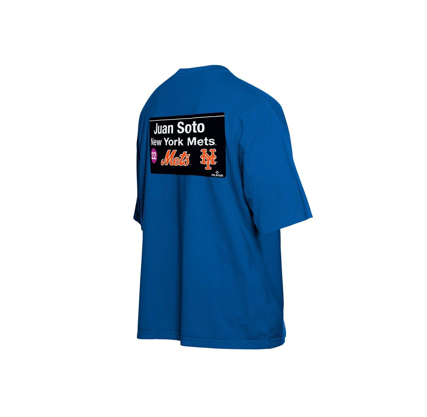 Men's Juan Soto Blue New York Mets Sign Player T-Shirt