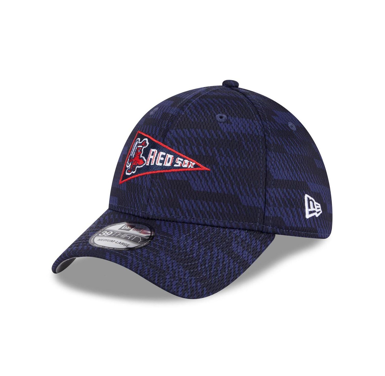Men's Navy Boston Red Sox 2025 MLB Clubhouse 39THIRTY Flex Hat