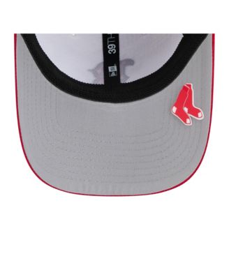 Men's Navy/Red Boston Red Sox 2025 MLB Clubhouse 39THIRTY Flex Hat