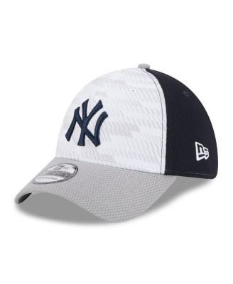 New Era - Men's Navy/Gray New York Yankees 2025 MLB Clubhouse 39THIRTY Flex Hat