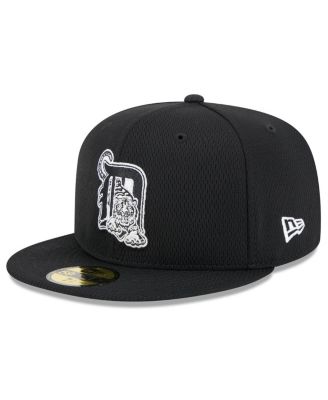 New Era - Men's Black Detroit Tigers 2025 MLB Clubhouse 59FIFTY Fitted Hat