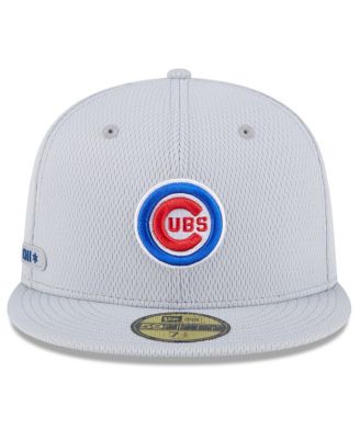 Men's Gray Chicago Cubs 2025 MLB Clubhouse 59FIFTY Fitted Hat