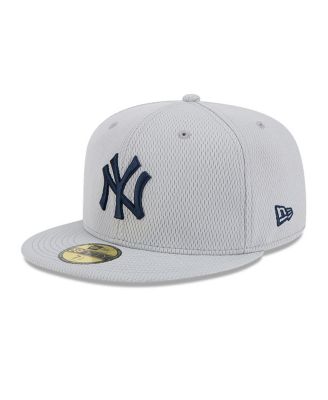 New Era - Men's Gray New York Yankees 2025 MLB Clubhouse 59FIFTY Fitted Hat