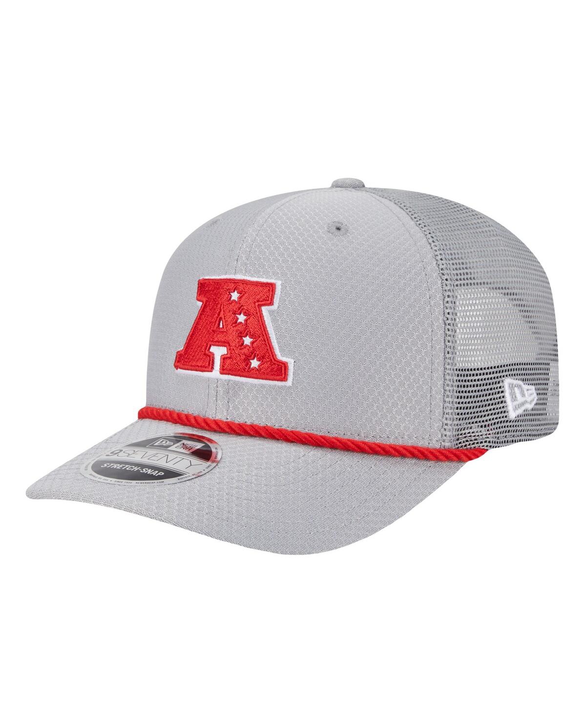 NEW ERA MEN'S GRAY CINCINNATI BENGALS 2025 PRO BOWL 9SEVENTY STRETCH-SNAP HAT 