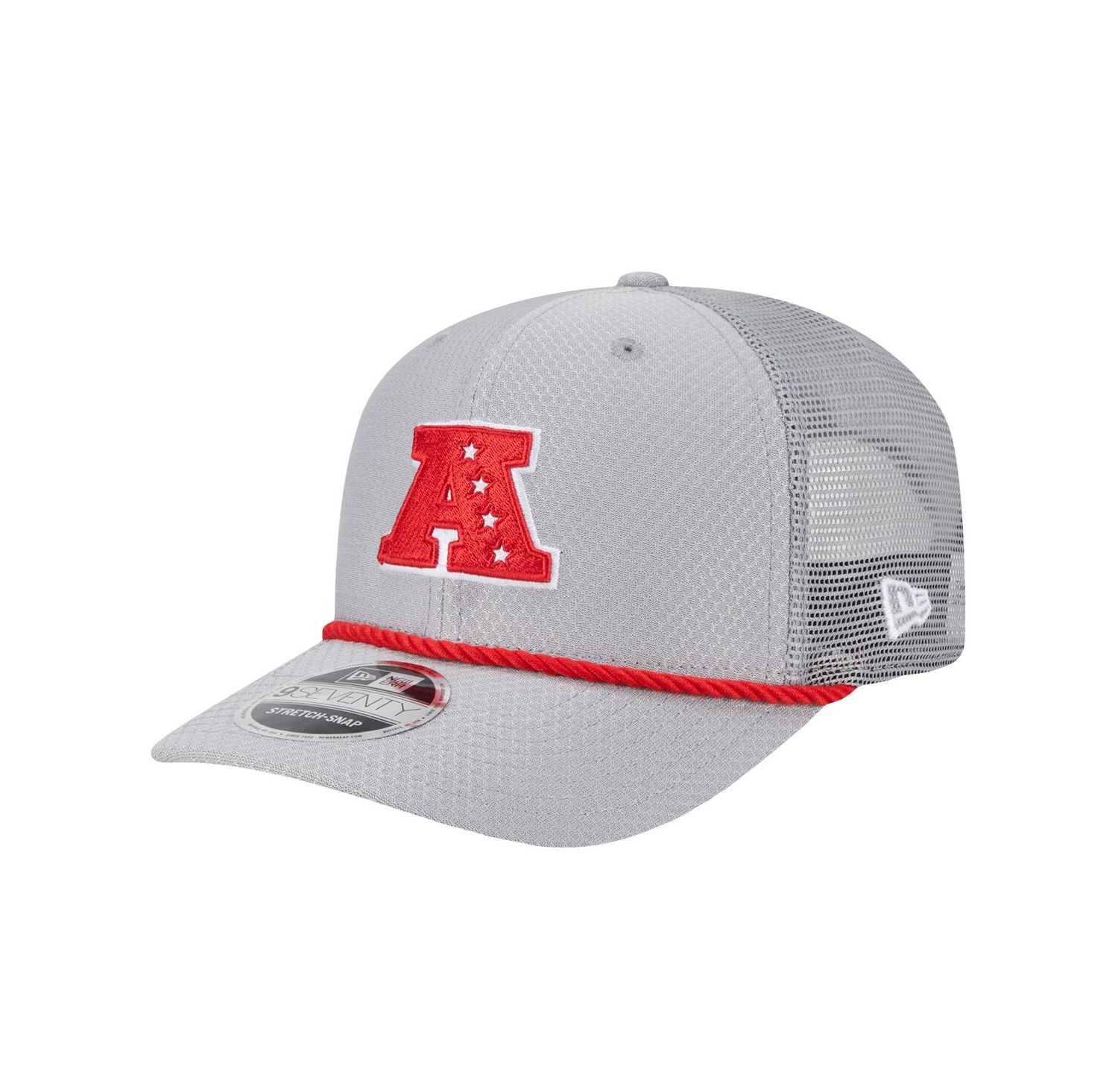 Men's Gray Cincinnati Bengals 2025 Pro Bowl 9SEVENTY Stretch-Snap Hat