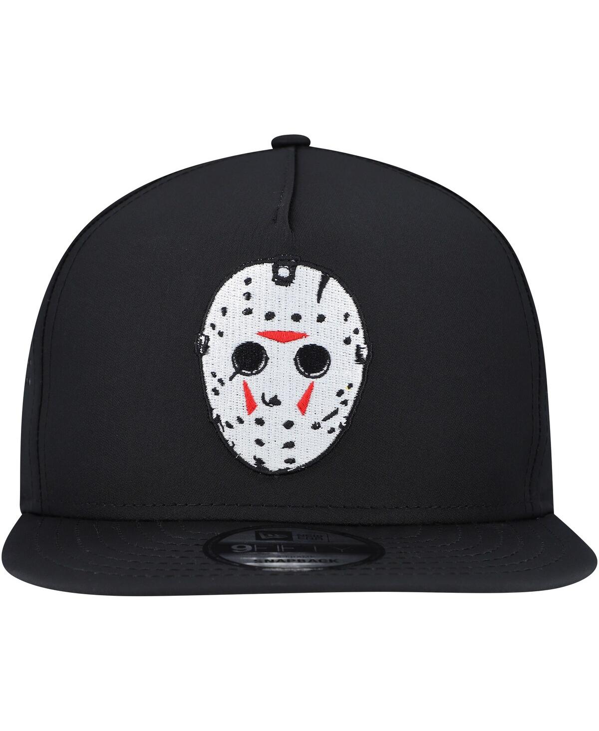 NEW ERA MEN'S BLACK FRIDAY THE 13TH VENTED 9FIFTY SNAPBACK HAT 