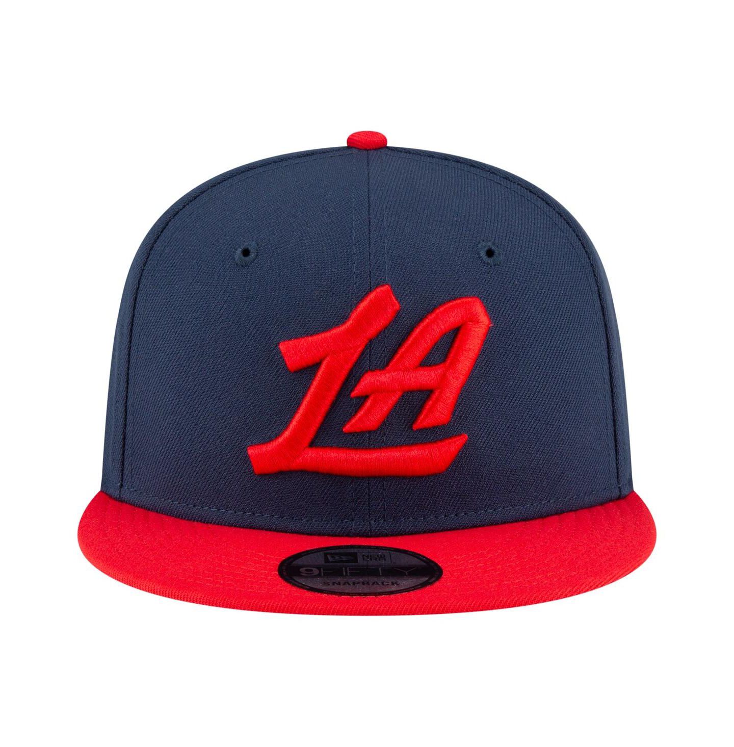 Мужская кепка New Era Navy/Red LA Clippers 2-Tone 9FIFTY Snapback Hat — фото 5