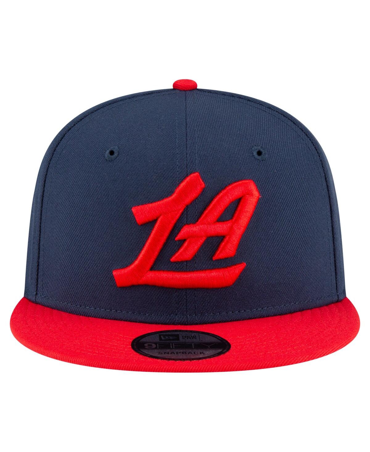 NEW ERA MEN'S NAVY/RED LA CLIPPERS 2-TONE 9FIFTY SNAPBACK HAT 
