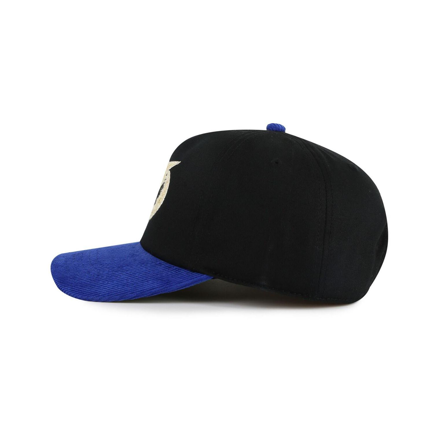 Men's Black/Blue Tampa Bay Lightning Burnett Adjustable Hat