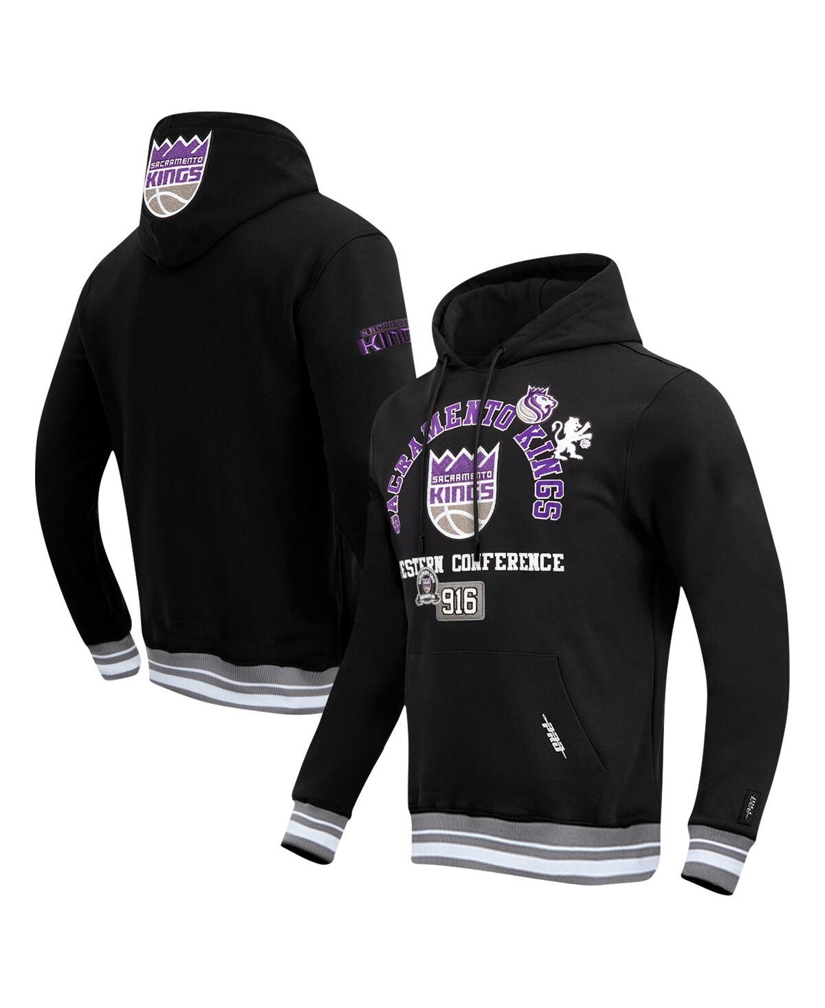 Men's Black Sacramento Kings Area Code Pullover Hoodie - Black