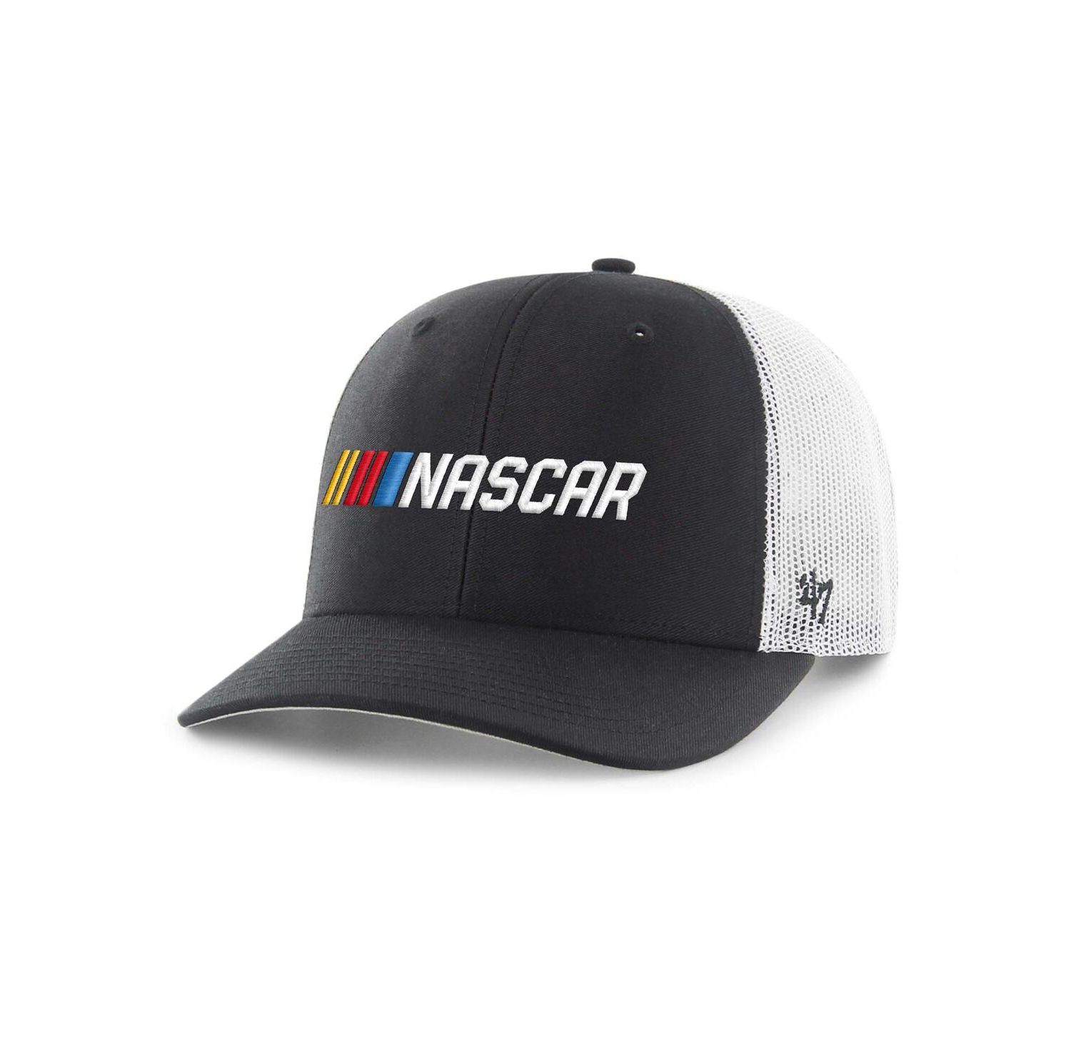 Men's Black NASCAR Trucker Adjustable Hat