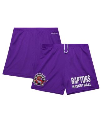 Mitchell & Ness - Men's Purple Toronto Raptors Hardwood Classics Gameday Mesh Shorts
