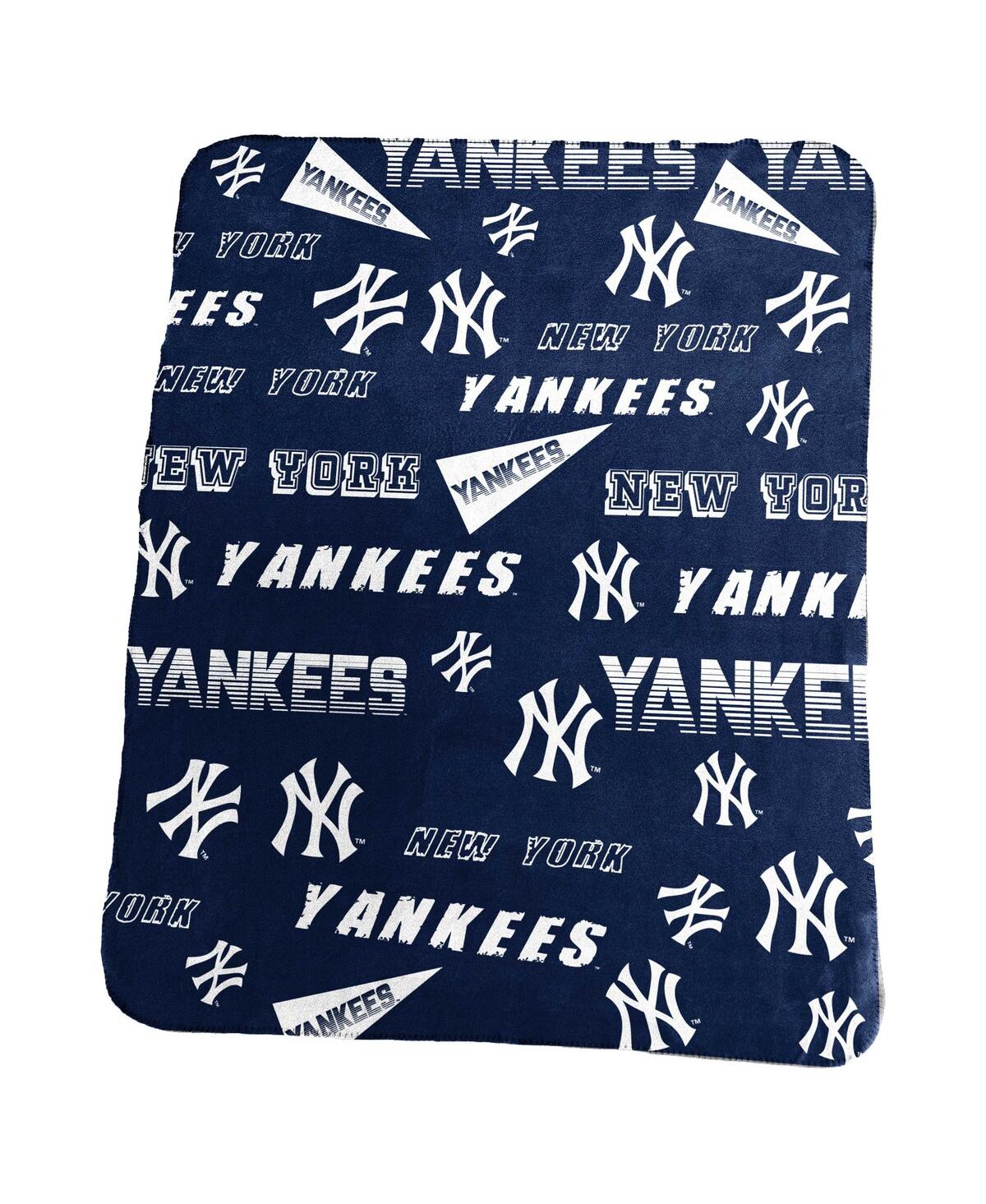 Logo Brands New York Yankees 50" X 60" Classic Fleece Blanket In No Color