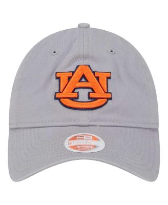 Women's Gray Auburn Tigers Logo 9TWENTY Adjustable Hat