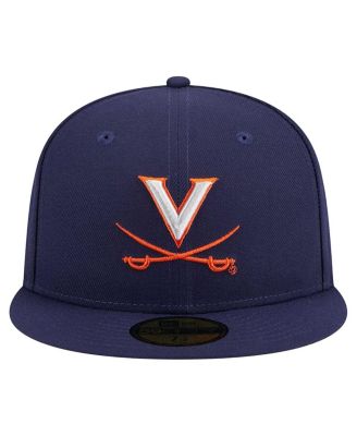Men's Navy Virginia Cavaliers 59FIFTY Fitted Hat