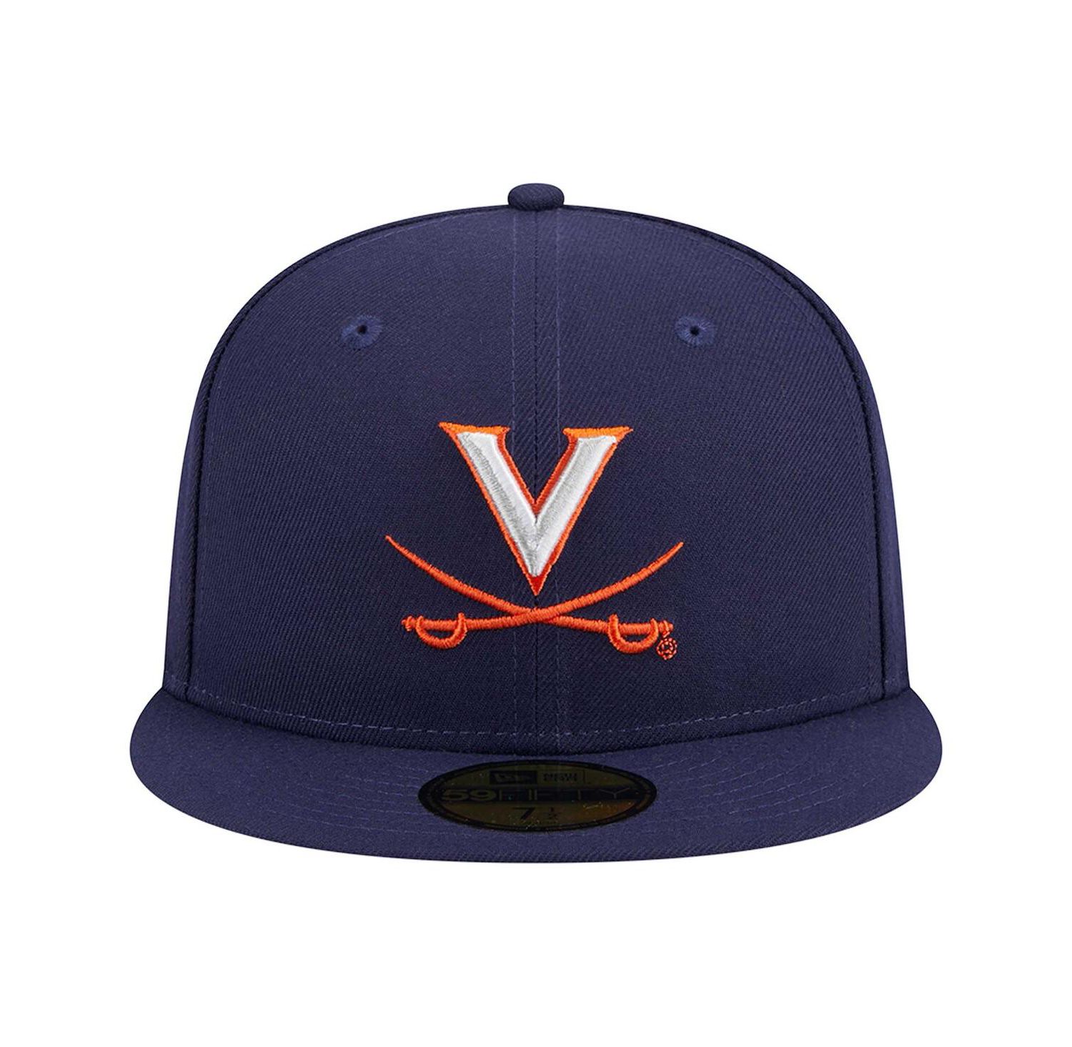 Men's Navy Virginia Cavaliers 59FIFTY Fitted Hat