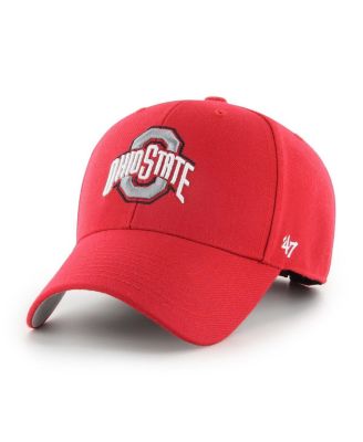 '47 Brand - Men's Red Ohio State Buckeyes MVP Adjustable Hat