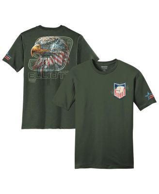 Hendrick Motorsports Team Collection - Men's Olive Chase Elliott Eagle T-Shirt