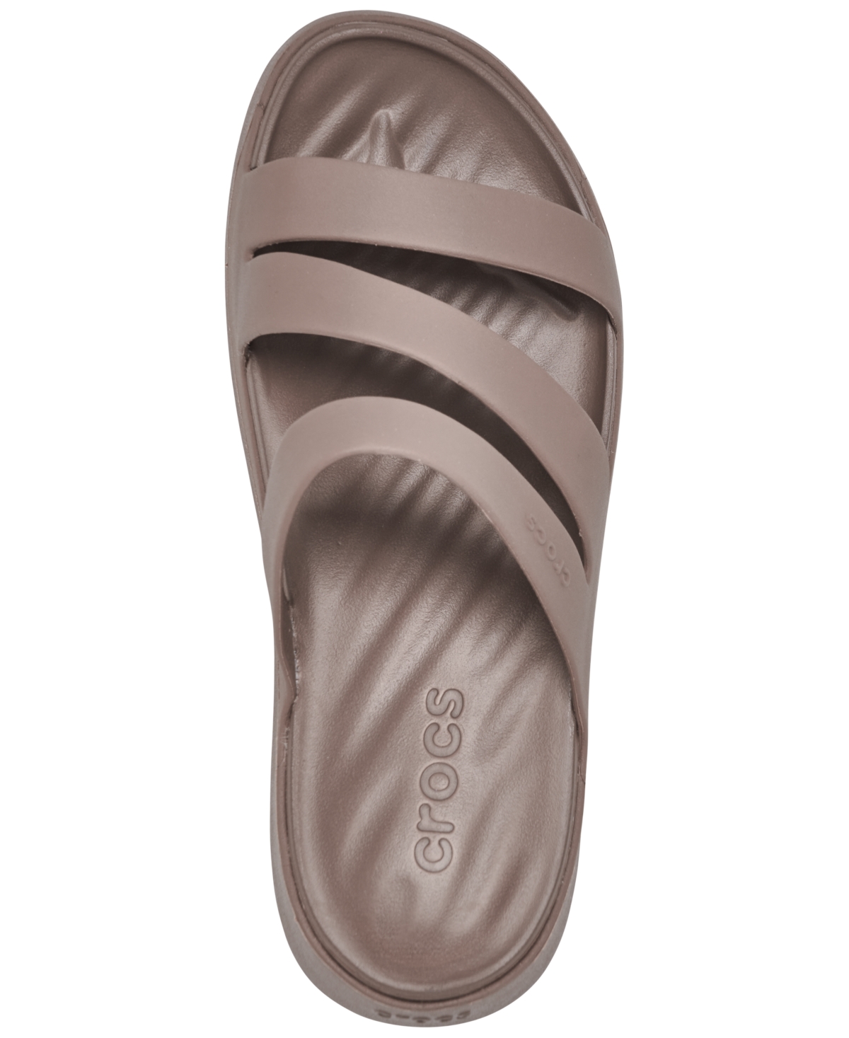 Crocs Women's Getaway Casual Strappy Sandals From Finish Line In Truffle