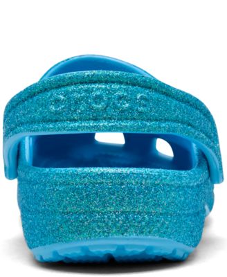 Little Girls Classic Glitter Clogs from Finish Line
