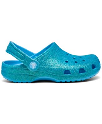 Little Girls Classic Glitter Clogs from Finish Line