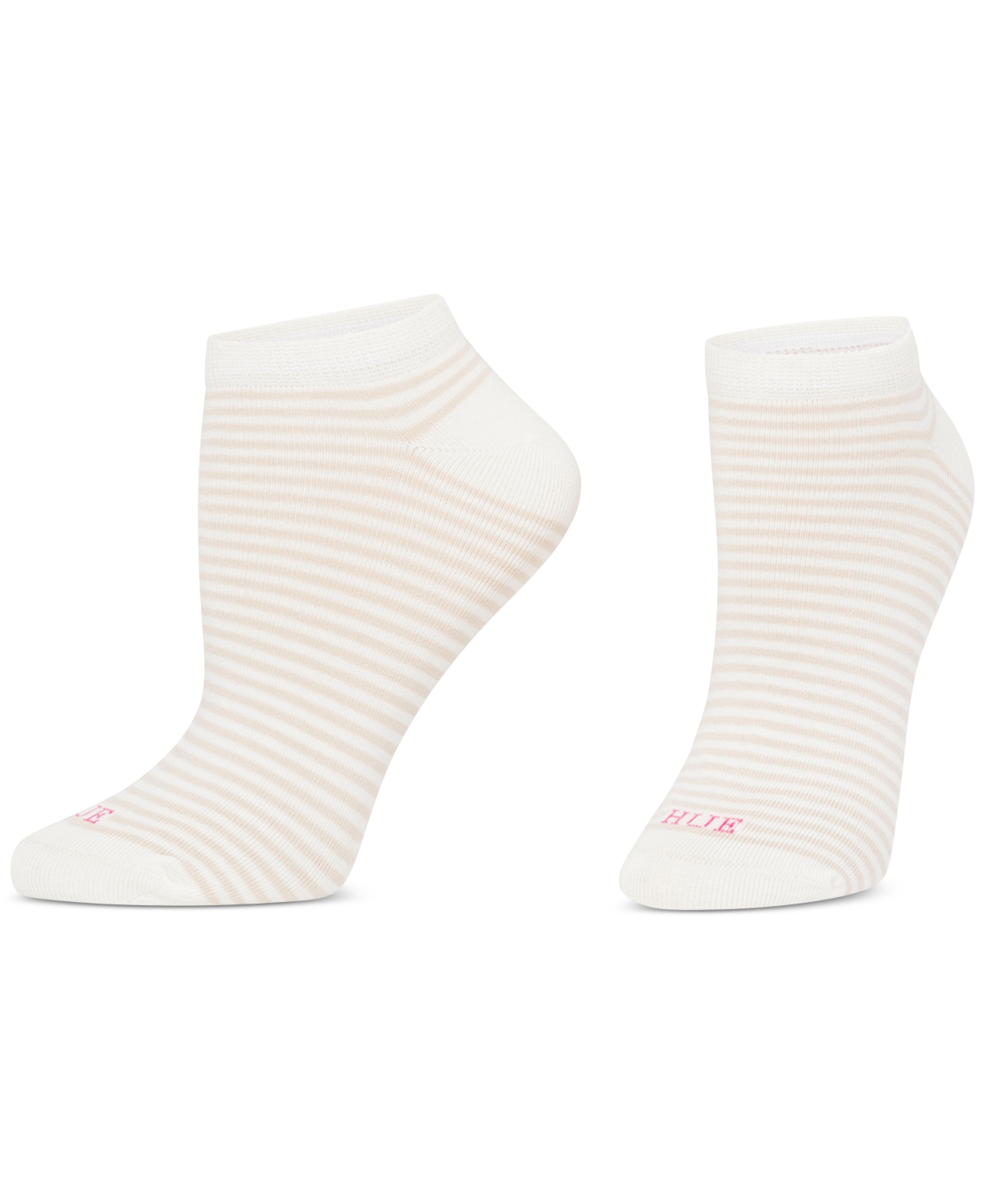 Hue Women's 6 Pack Cotton No Show Socks U6421 In Modern