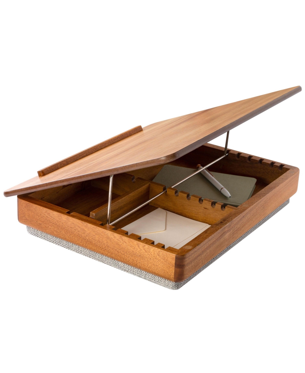 Easel Lap Desk - Natural acacia