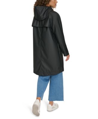 Women's Raglan Sleeve Rain Collar Jacket