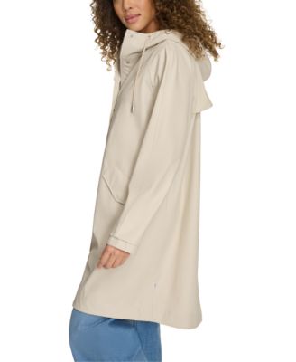 Women's Raglan Sleeve Rain Collar Jacket