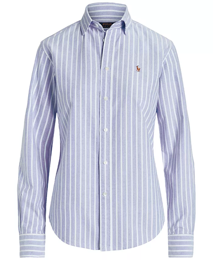 Women's Slim-Fit Oxford Shirt - thumbnail 6