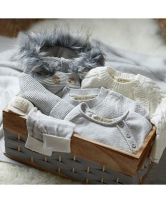 Baby Boys Raglan Sweater Romper