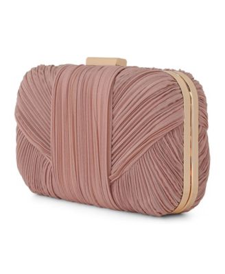 Woman's Cleo Mini Pleated Sash Minaudiere