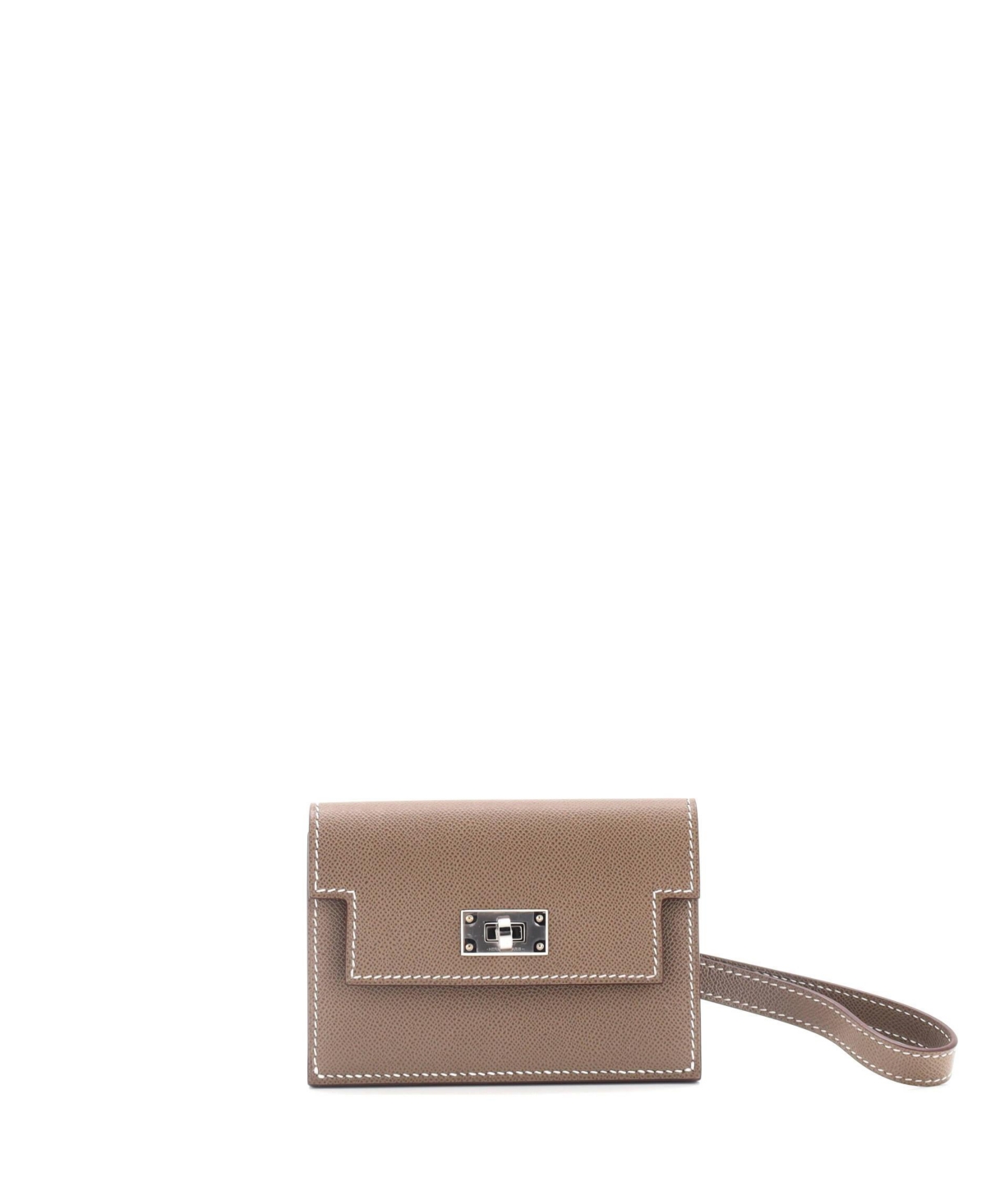 Kelly Pocket Slim Wristlet Wallet Madame - Beige