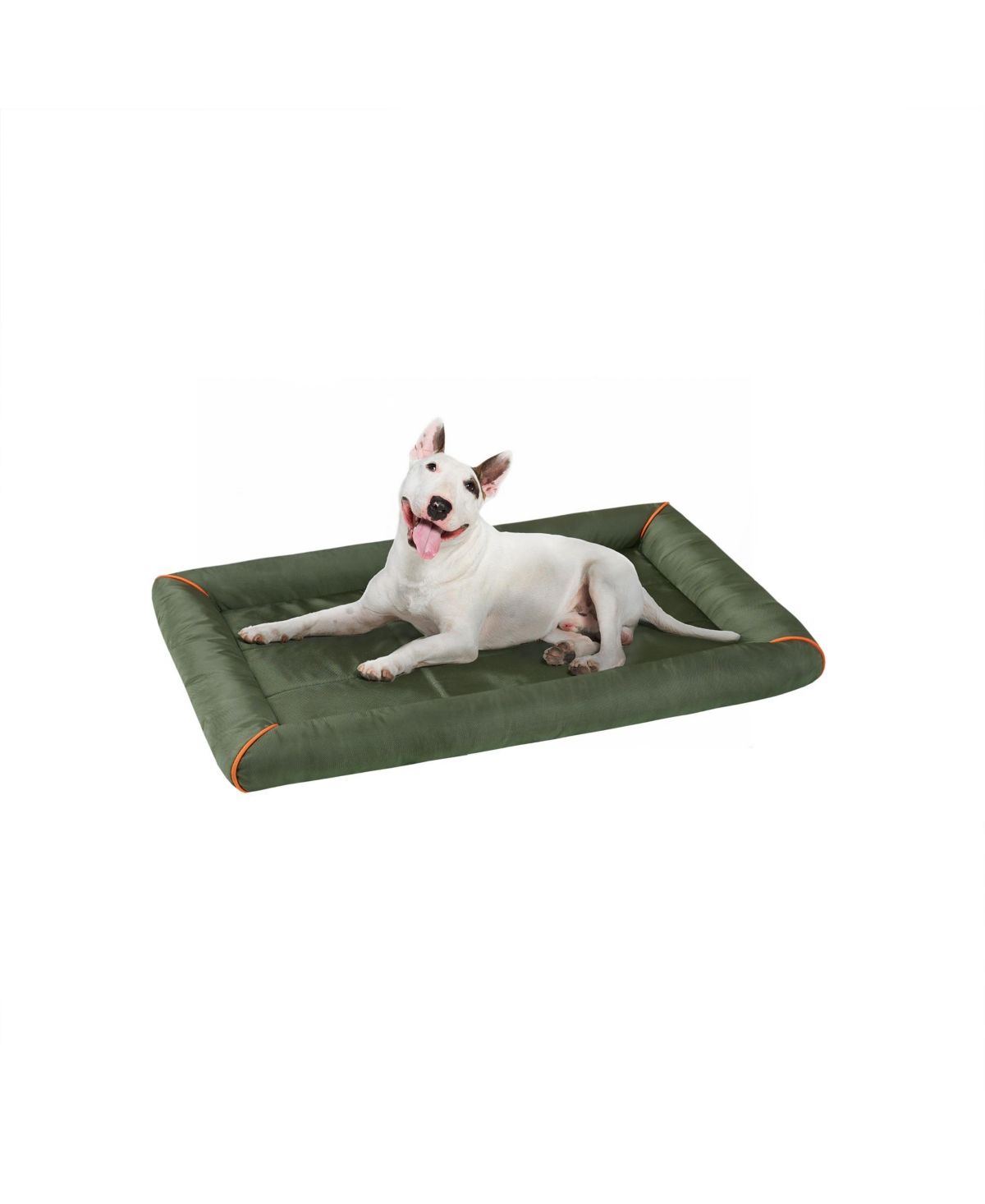 Pet Oxford Bumper Crate Mat - Grey