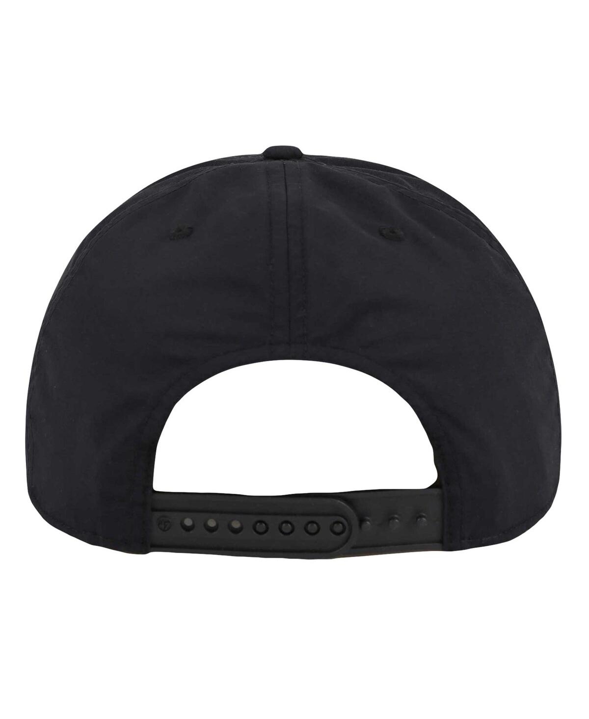 47 Brand Men's Black Pittsburgh Pirates Campscape Hitch Adjustable Hat In Black