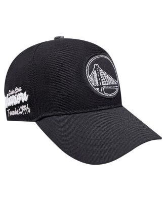 Pro Standard - Men's Black Golden State Warriors Paint the City Pinch Front Snapback Hat