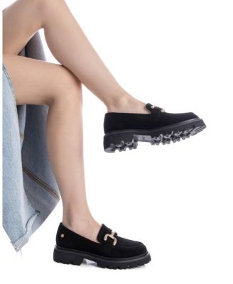 Carmela Leather Collection Women's Penny Loafers by Xti