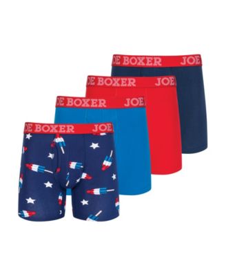 Men's 4-Pack Stretch Boxer Brief