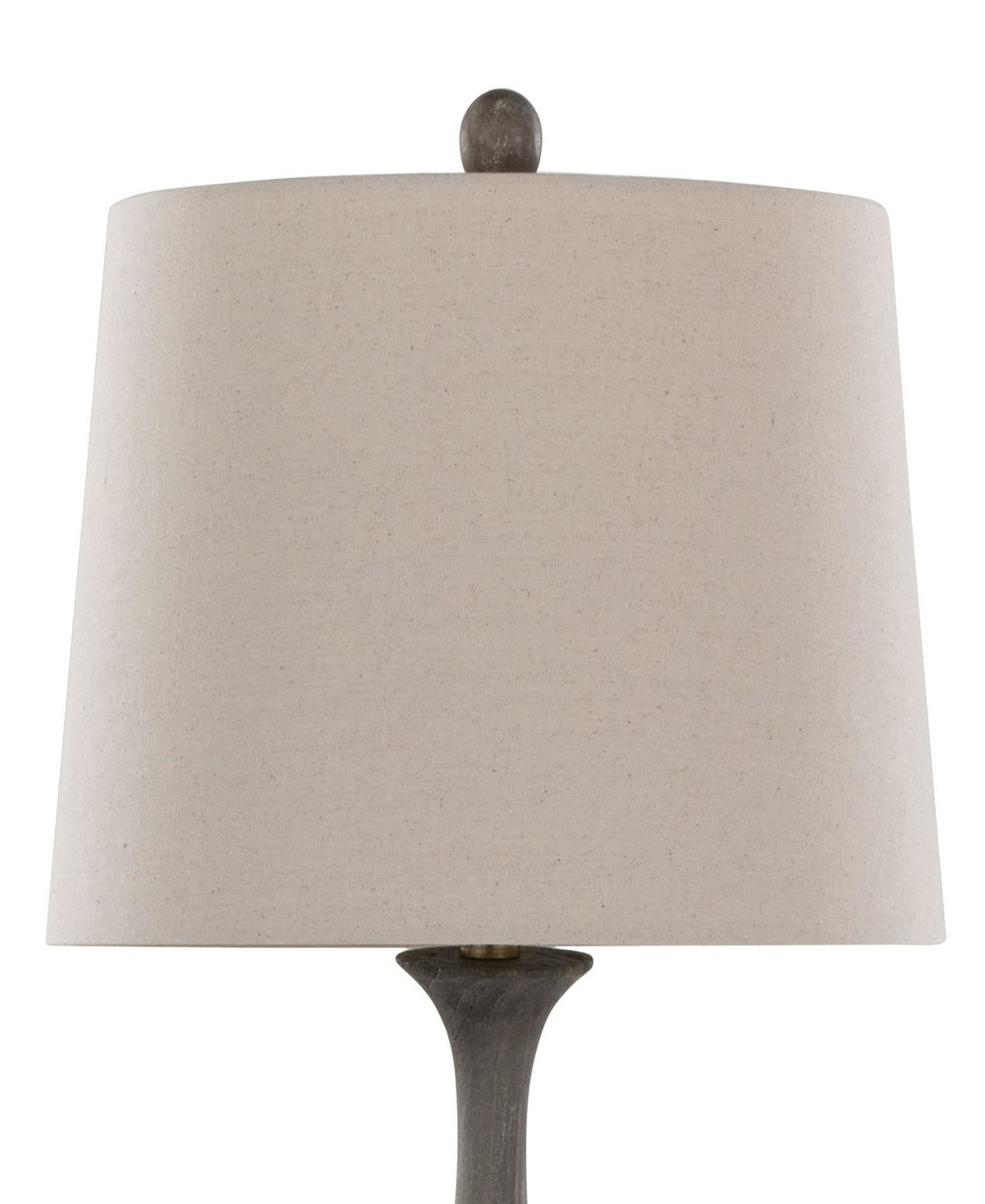 Lumisource Cipolla Poly 29" Polyresin Table Lamp, Set Of 2 In Beige,dark Gray